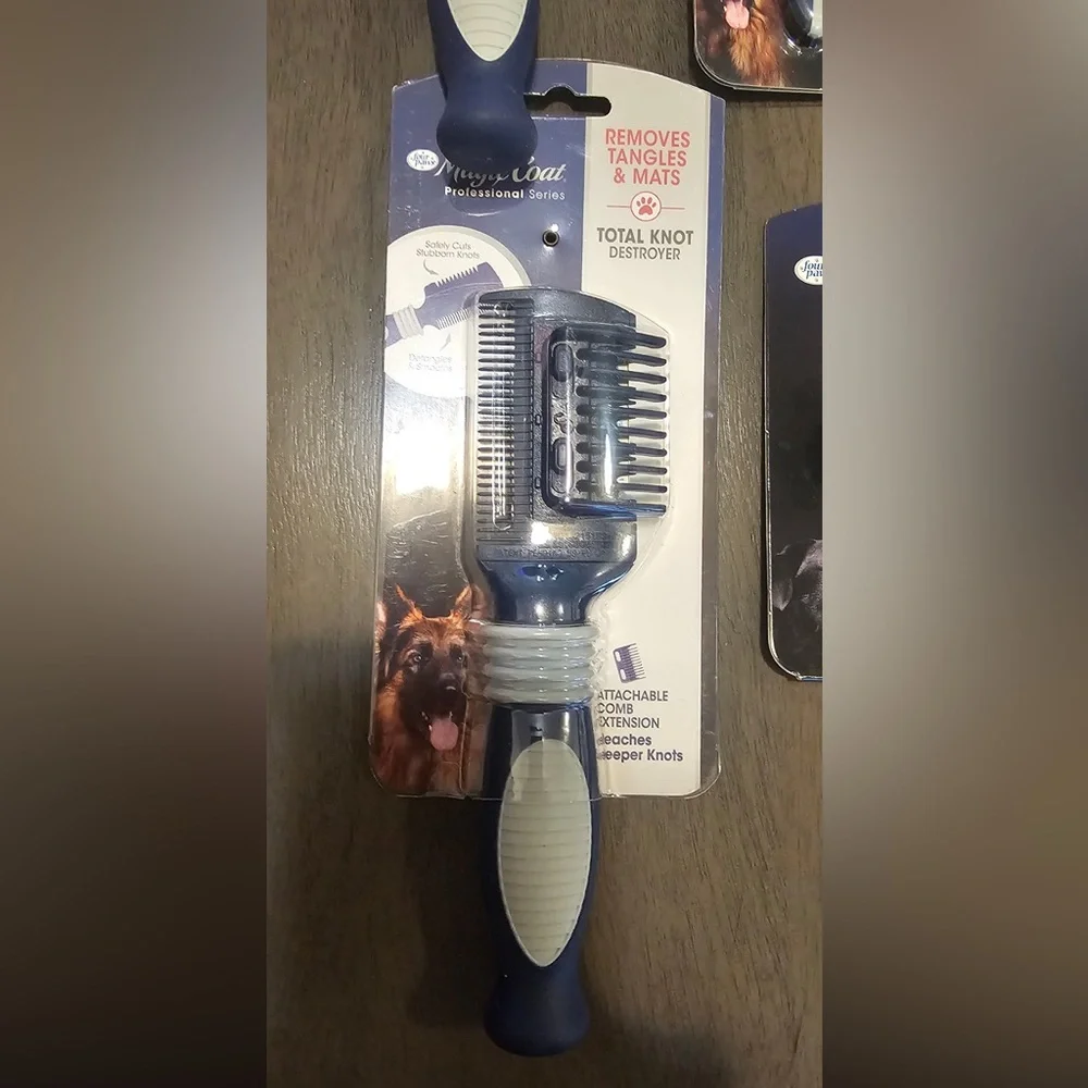 Variety of 5 Four Paws Magic Coat Professional Series Grooming Tools